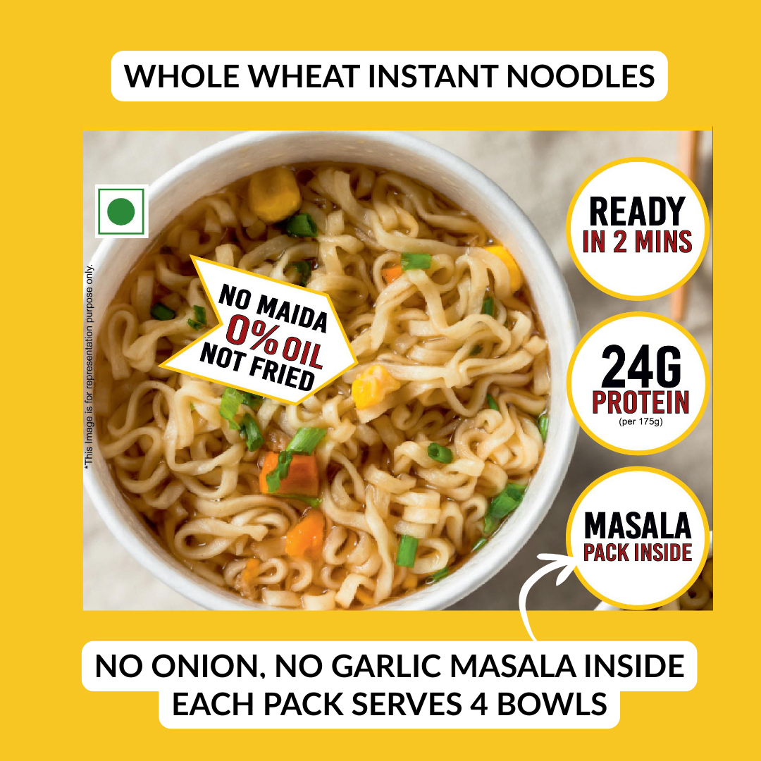 New Launch - Protein Power Instant Noodles Combo (Pack of 6 x 175g)