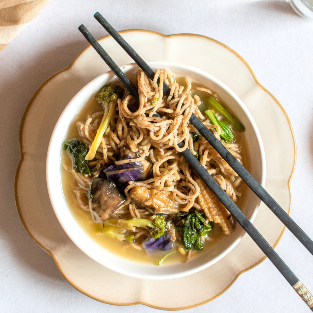 NEW LAUNCH: Soba Instant Ramen Noodles - Rich in Protein & Fiber - Ready in 2 Mins - 175g