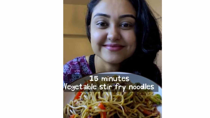 15 Minutes Stir Fry Buckwheat Noodles