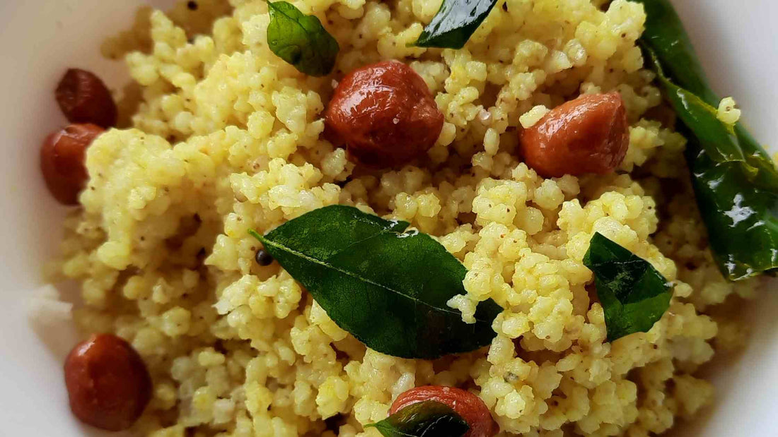 Barnyard Millet Lemon Rice Recipe