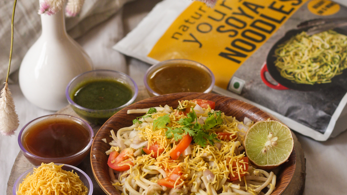 Recipe Chatpata Soya Noodles Bhel