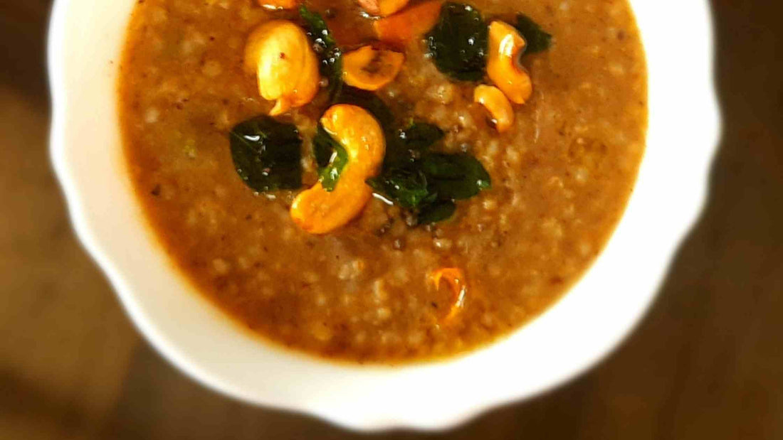 Kodo millet bisi bele bath recipe