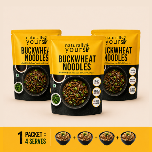(Kuttu) Buckwheat Hakka Noodles | Pack of 3