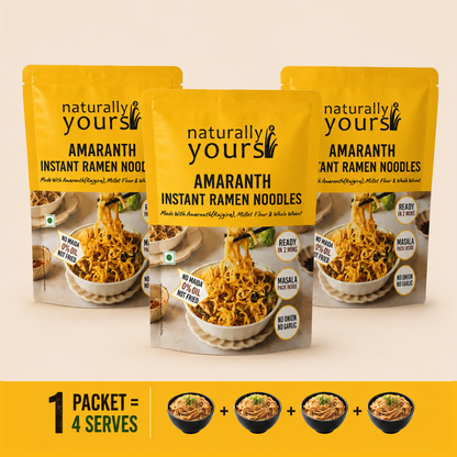 Amaranth (Rajgira) Instant Ramen | Pack of 3