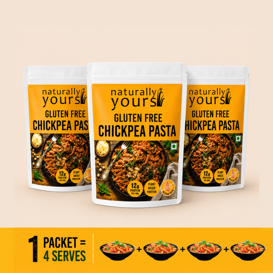 Chickpea Fusilli Pasta | Pack of 3