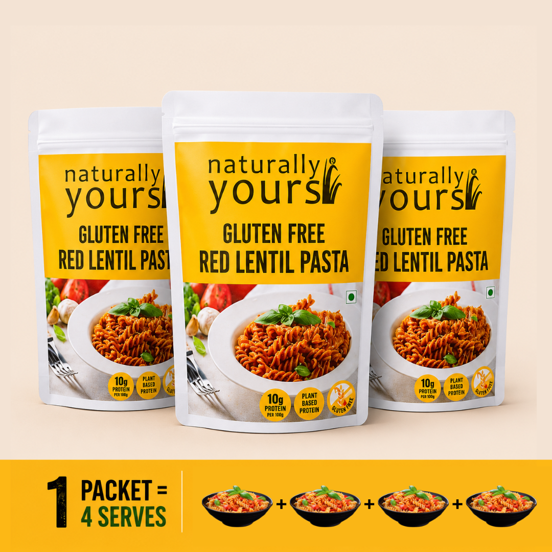 Red Lentil Pasta | Pack of 3