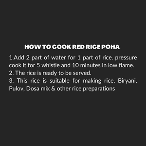 Red Rice Poha 500g
