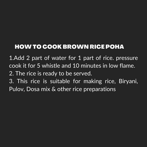 Brown Rice Poha 500g