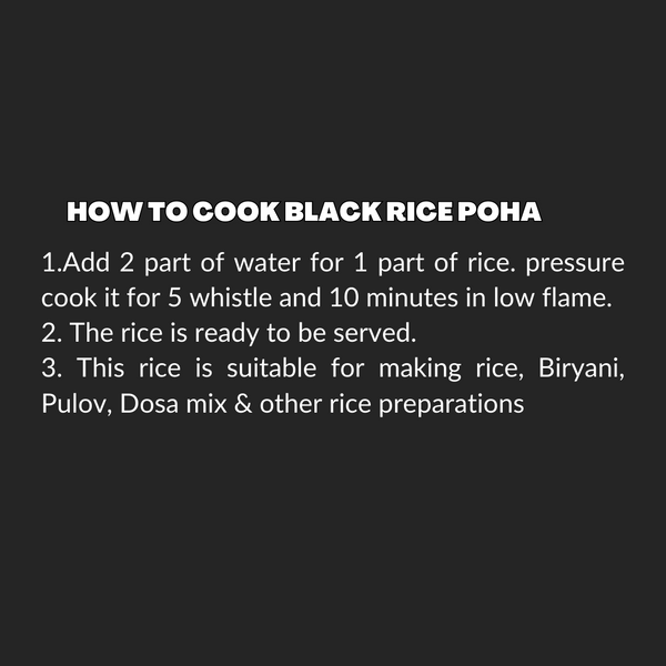 Load image into Gallery viewer, Black Rice Poha 500g
