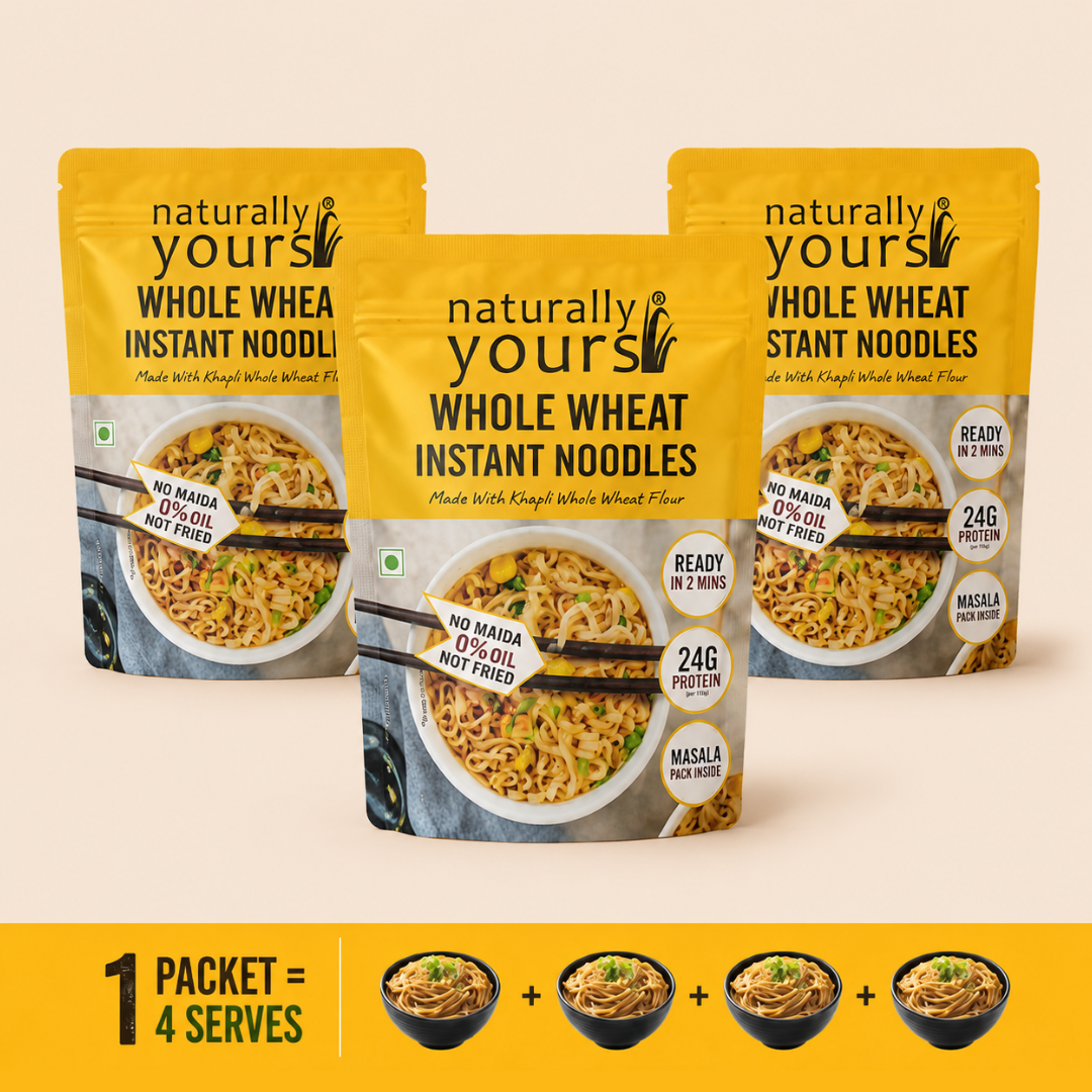 ( Khapali Atta ) Whole Wheat Noodles |Pack of 3