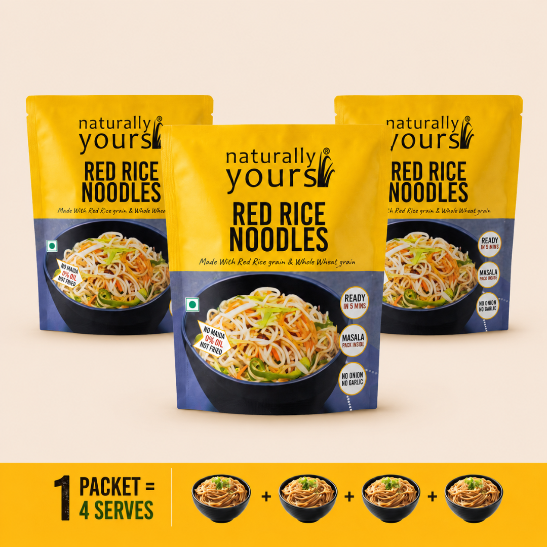 Red Rice Hakka Noodles | Pack of 3