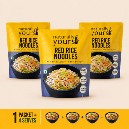 Red Rice Hakka Noodles | Pack of 3