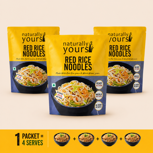 Red Rice Hakka Noodles | Pack of 3
