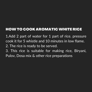 Aromatic White Rice 500g