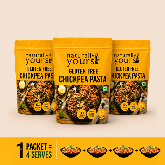 Chickpea Fusilli Pasta | Pack of 3
