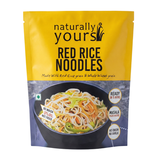 Red Rice Noodles - Ready in 5 Mins - 195g (Pack of 3, each pack 180g)
