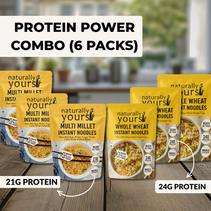 Protein Power Instant Noodle Combo | 6 Packs