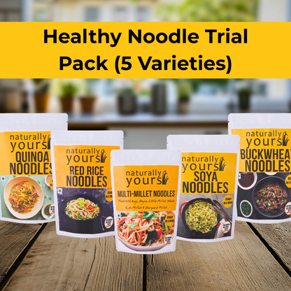 Healthy Noodle Trial Pack Combo | 5 Noodle Varieties