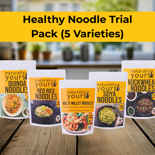 Healthy Noodle Trial Pack Combo | 5 Noodle Varieties
