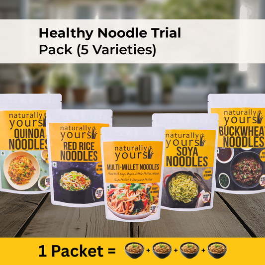 Healthy Noodle Trial Pack Combo | 5 Noodle Varieties