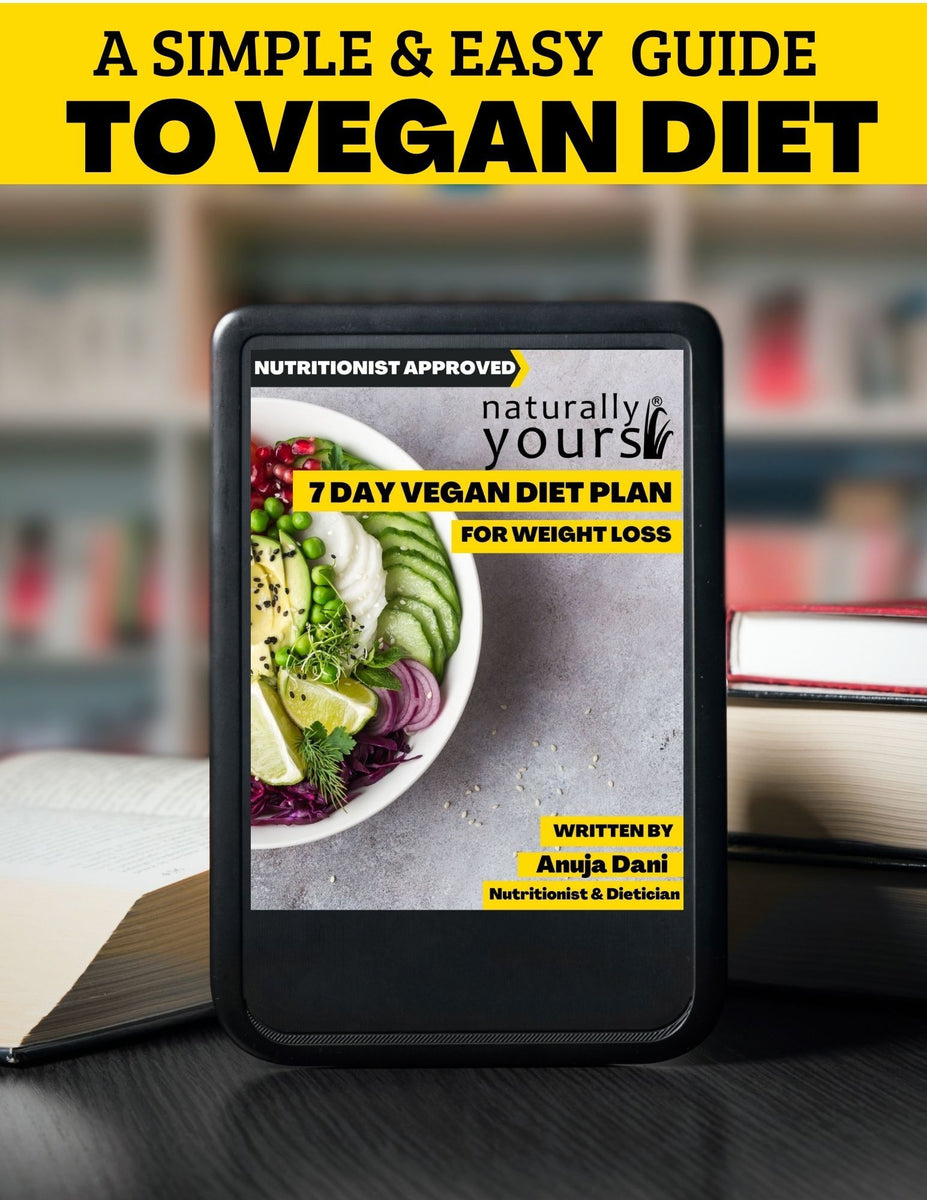 Naturally Yours 7 Day Vegan Diet Plan E Book For Weight Loss Nutritionist Approved Ready 9380