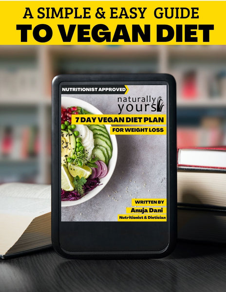 Load image into Gallery viewer, 7 Day Vegan Diet Plan E-Book : For weight loss - Nutritionist Approved - Naturally Yours
