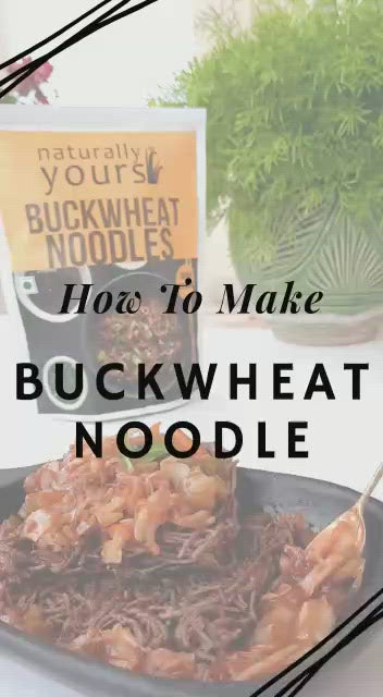 Buckwheat Soba Noodles - Rich in Protein - Ready in 5 Mins - 180G