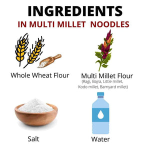 Multi Millet Noodles - Chotu Pack (4 x 50g)
