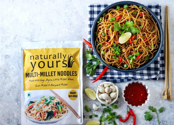 Load image into Gallery viewer, Multi-Millet Noodles 180g - Naturally Yours
